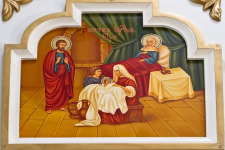 Иоаким и Анна рождение Богородицы