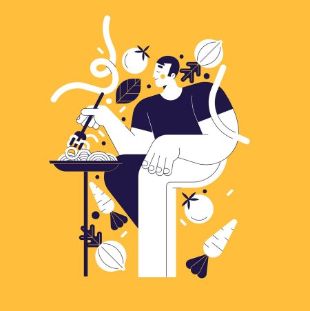 Графический дизайнер иллюстрация