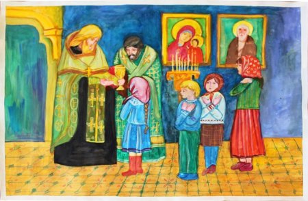 Храм рисунок для детей