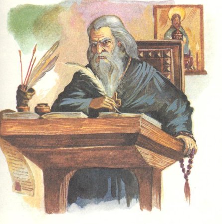 Нестор летописец реконструкция Никитина