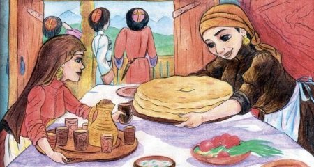 Осетинские традиции в картинах