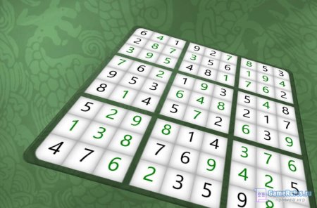 Игра головоломка судоку