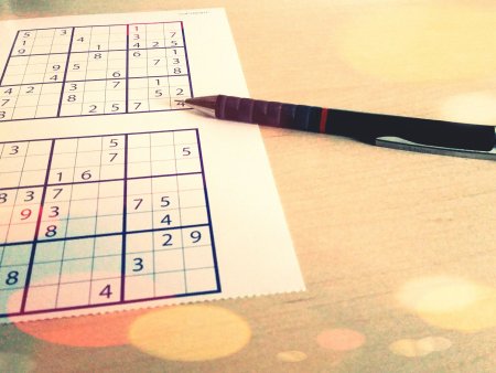 Красивый фон судоку