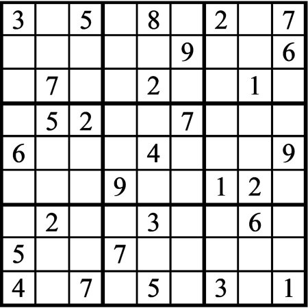 Судоку классический