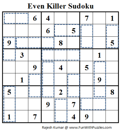 Судоку киллер для печати