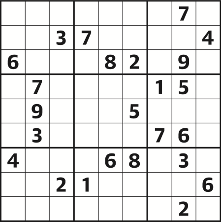 Судоку для слабовидящих