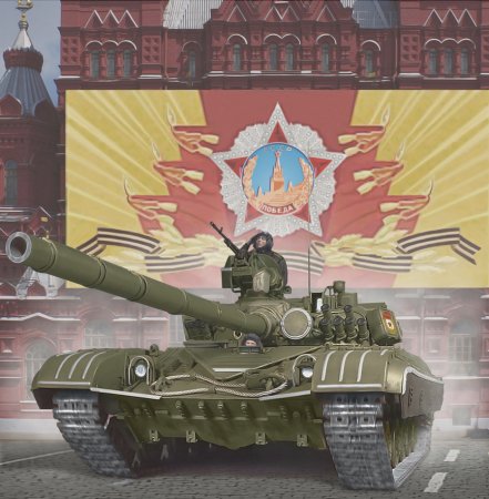 Плакат "танк"