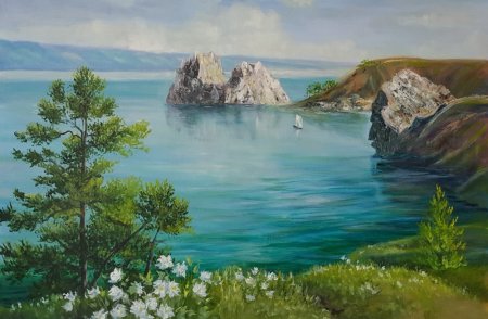 Картины художников озеро Байкал