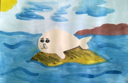 Байкал рисунок