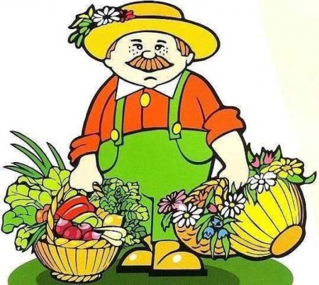 Садовник мультяшный