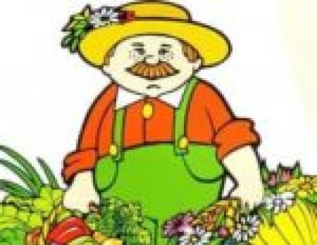 Огородник клипарт