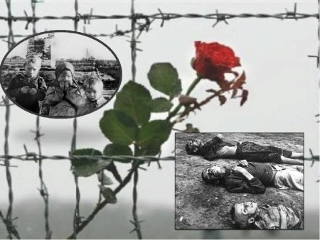 Узники фашистских концлагерей