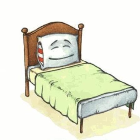 Кровать гиф