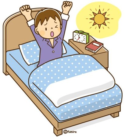 Мальчик проснулся