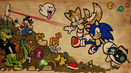 Персонажи старых игр