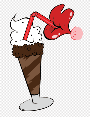 Молочный коктейль рисунок