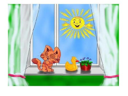 Солнышко на окно
