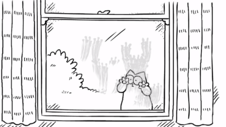 Вид из окна раскраска