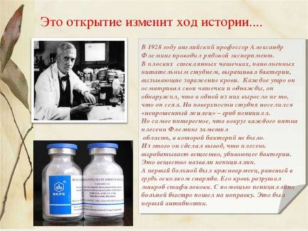 Открытие пенициллина кратко