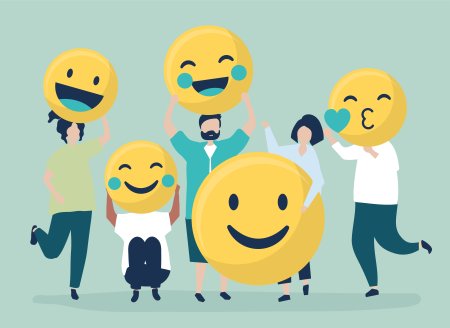 Позитивное мышление вектор