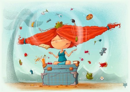 Радость рисунок прикольный