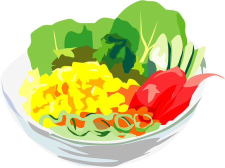 Чиста салата вектор