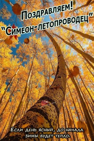 14 Сентября бабье лето