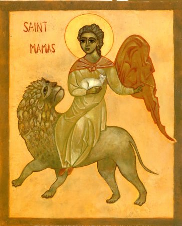 Мученик Мамант икона