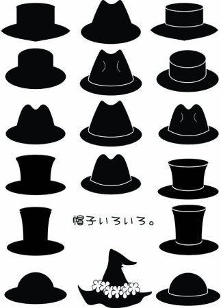 Эскиз фетровые шляпки