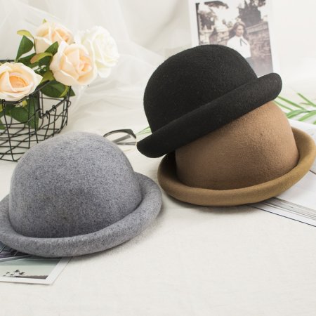 Круглый котелок шляпа