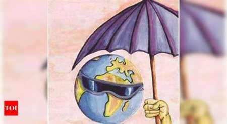 Озоновый слой рисунок