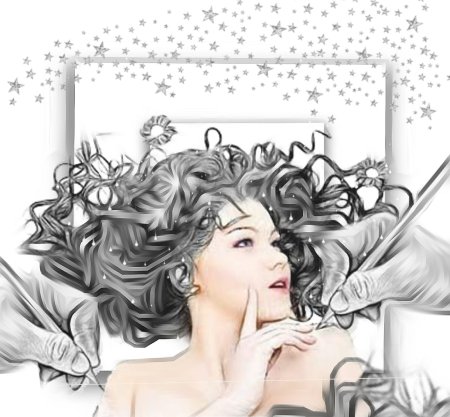 Парикмахерское искусство рисунки