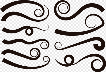 Завитки вектор