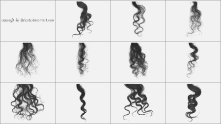 Кисти волосы Локоны