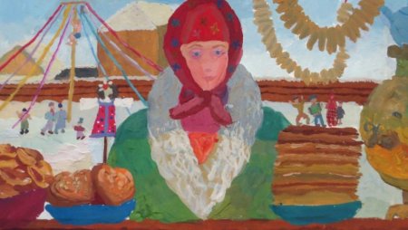 Рисунок на тему ярмарка