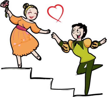 Ромео и Джульетта шарж