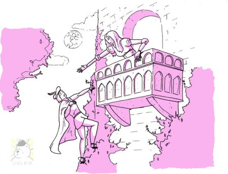 Ромео и Джульетта карикатура