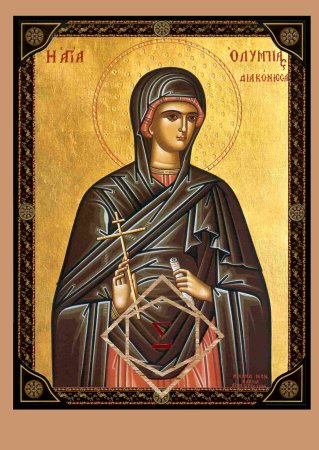 Олимпиада диаконисса икона