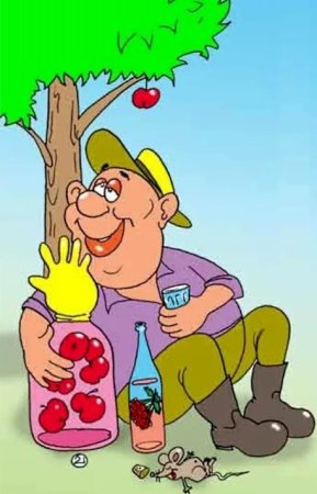 Дачник карикатура