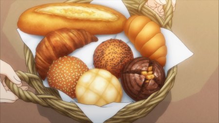 Анимешные булочки