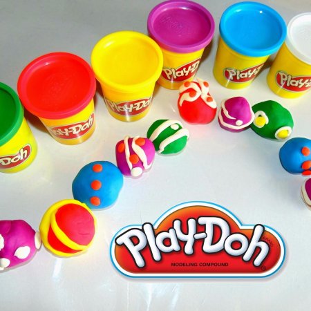 Еда из пластилина плей до