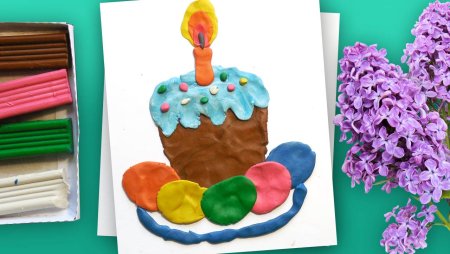 Пасха пластилин