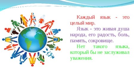 Язык душа народа презентация