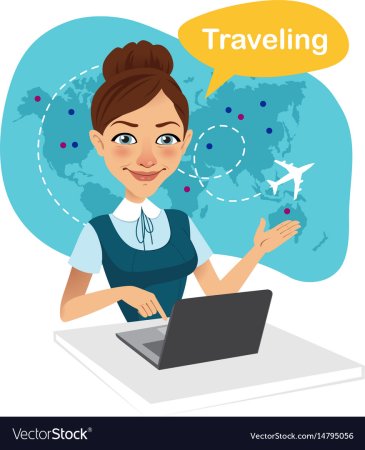 Турагент рисунок