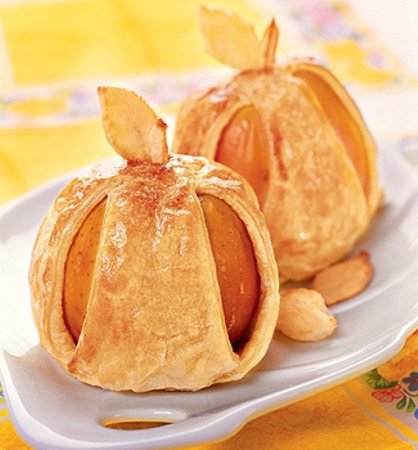 Яблоки в слойке