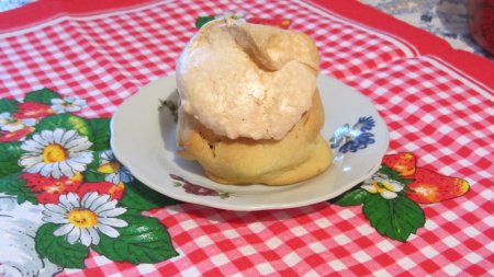 Яблоки запечённые на Песочном тесте