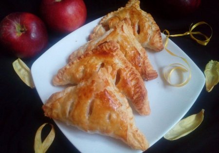 Яблоки в слойке