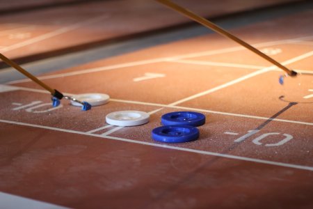 Шаффлборд для инвалидов