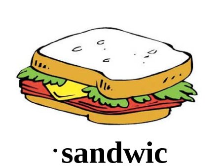 Нарисовать сэндвич