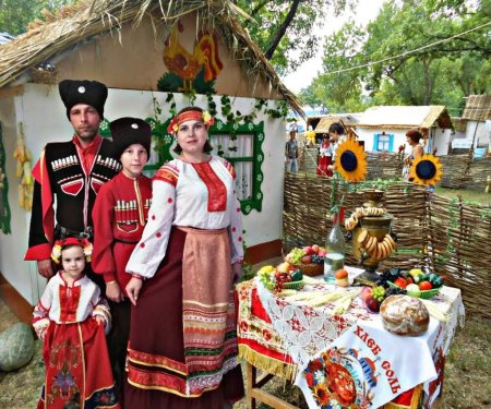 Кубанская Казачья семья